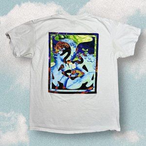 White OBEY tee